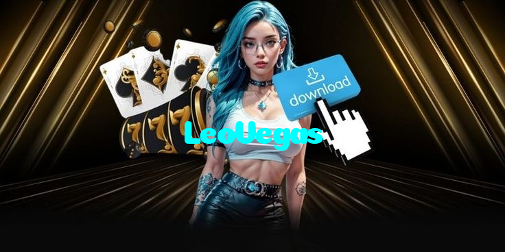 LeoVegas casino presented on mobile device in Pakistan with slots and live games